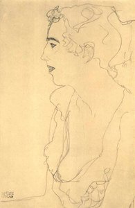 Retrato de perfil hacia la izquierda
